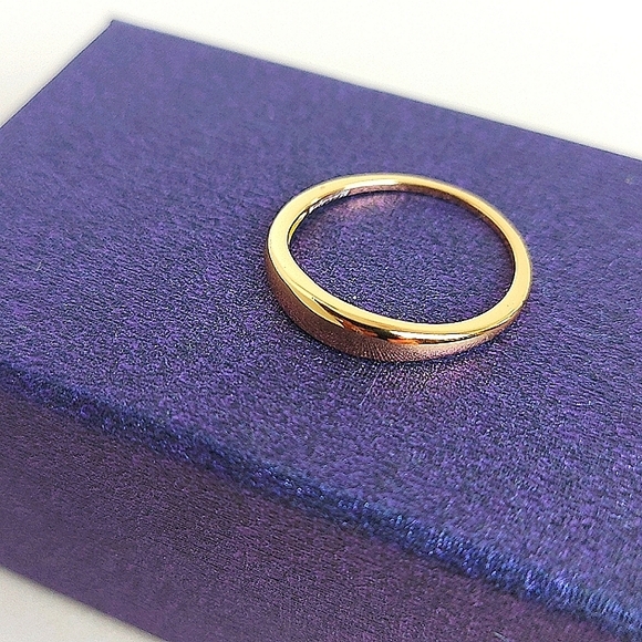 Engraved "You are always‎ on my mind" Minimalist 925 Sterling Silver Ring. - Picture 12 of 16